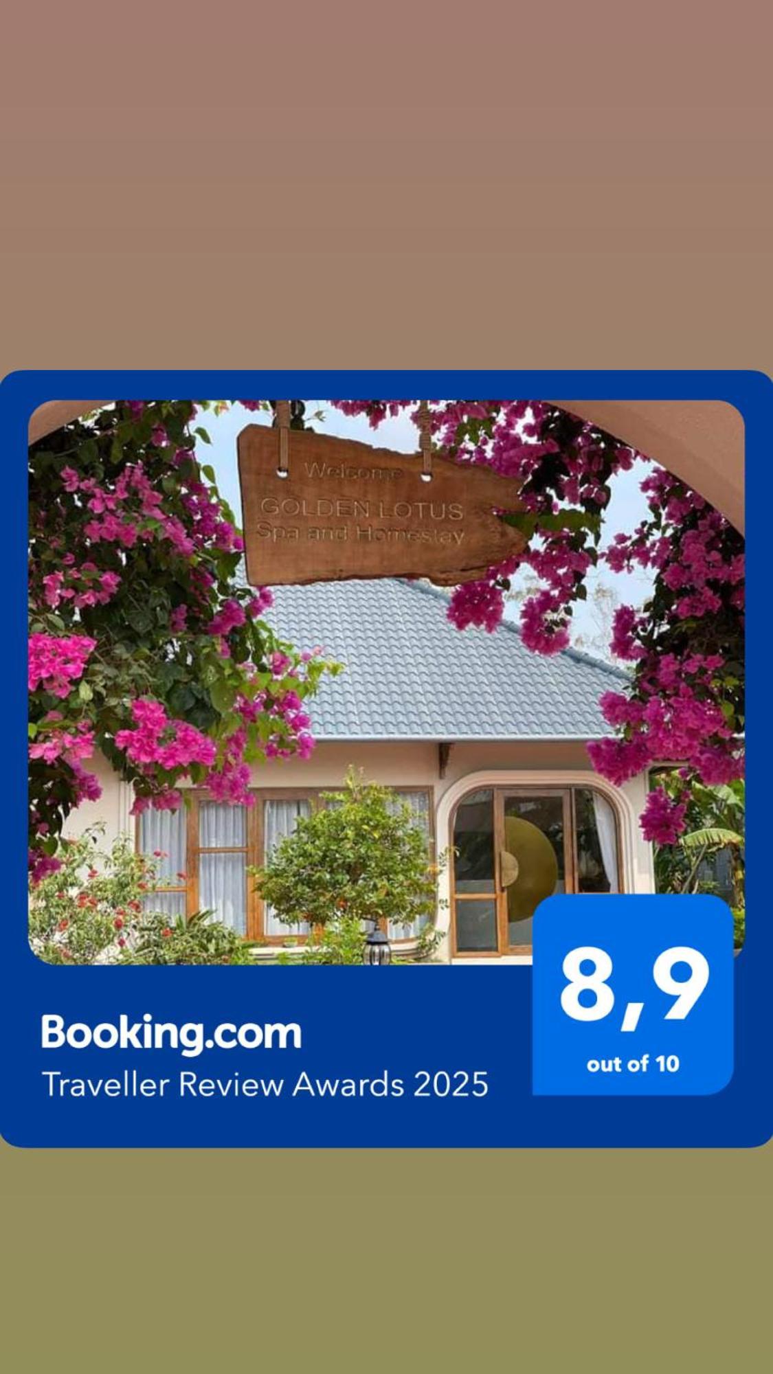 Golden Lotus Spa & Homestay Ap Thien Phuoc Ngoại thất bức ảnh